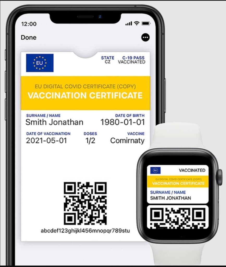 covid 867x1024 - Πώς να κάνετε λήψη του Ευρωπαϊκού πιστοποιητικού εμβολιασμού στο Apple Wallet στο iPhone σας