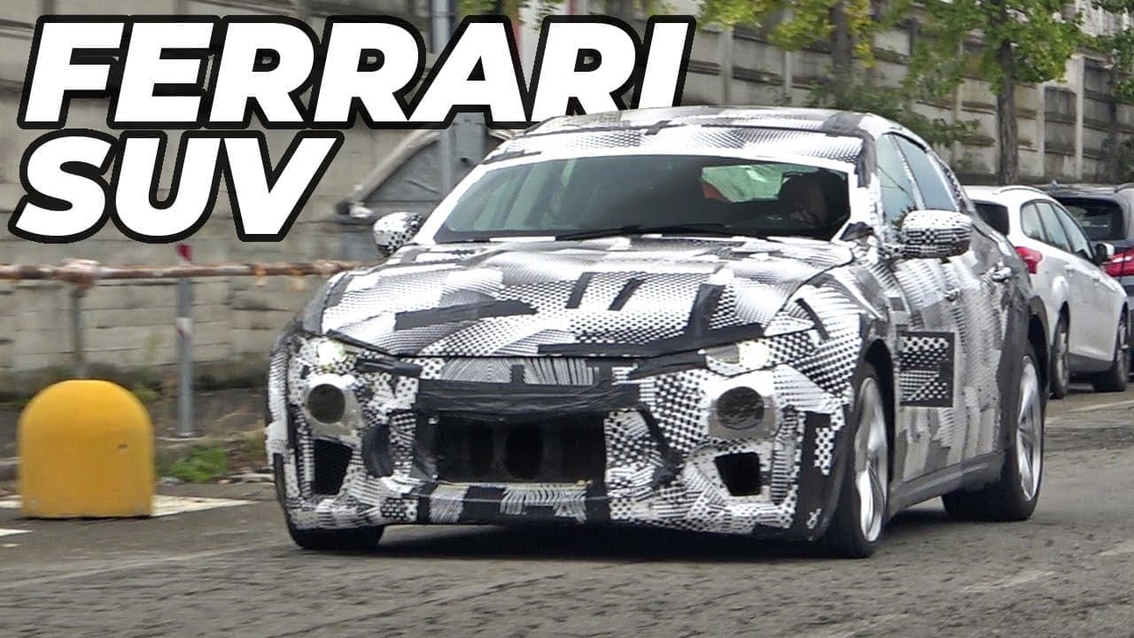 Εθεάθη η επερχόμενη Ferrari Purosangue με πλήρες καμουφλάζ