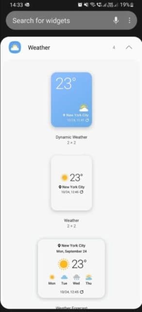 one ui 4 1 292x640 - Το νέο widget καιρού του Samsung One UI 4.0 σίγουρα θα σου αρέσει