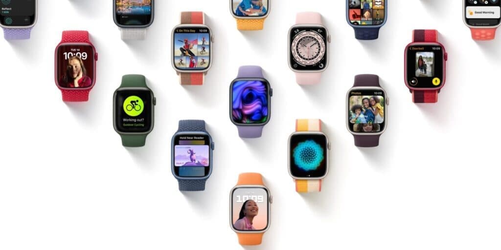 watchos 8 1024x512 - Κάποιες εφαρμογές τρίτων στα Apple Watch Series 7 έχουν χάσει τα εικονίδια τους