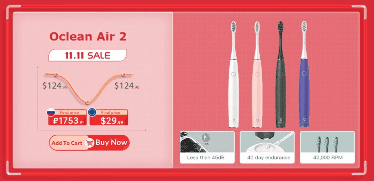 air 2 - Oclean X Pro, Oclean Air 2 και Oclean W10 σε χαμηλές τιμές