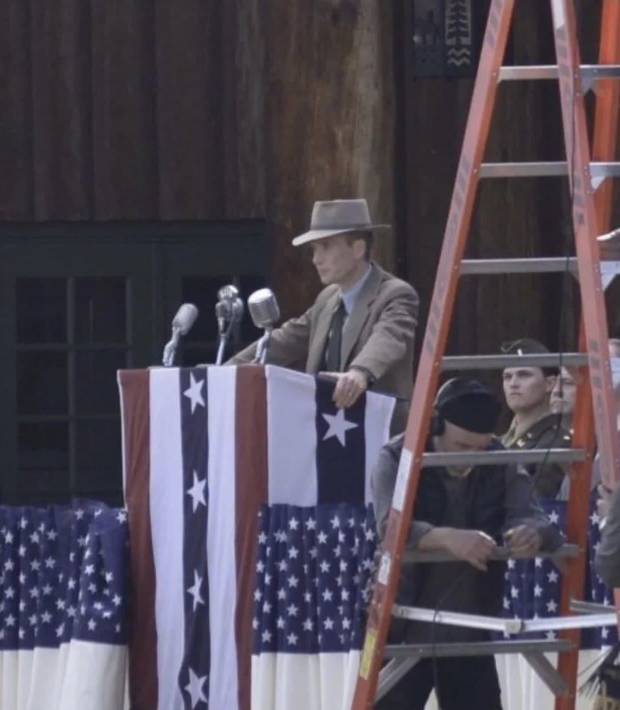 TJHkwyu - Oppenheimer: Πρώτες φωτογραφίες από τα γυρίσματα της νέας ταινίας του Nolan