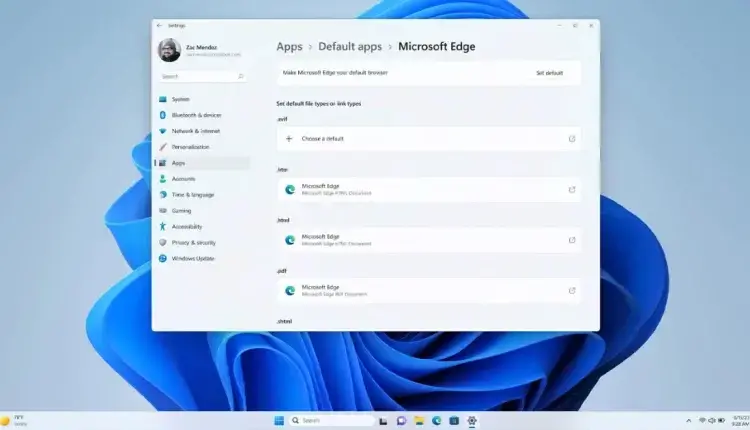 Windows 11: Η αλλαγή των προεπιλεγμένων εφαρμογών θα γίνει σύντομα ευκολότερη