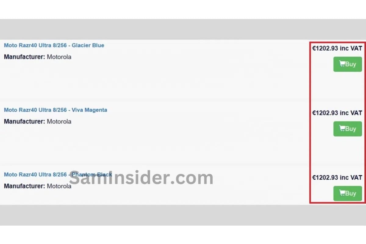 Το όνομα Motorola Razr 40 και η τιμολόγηση Razr 40 Ultra διαρρέουν πριν από την κυκλοφορία