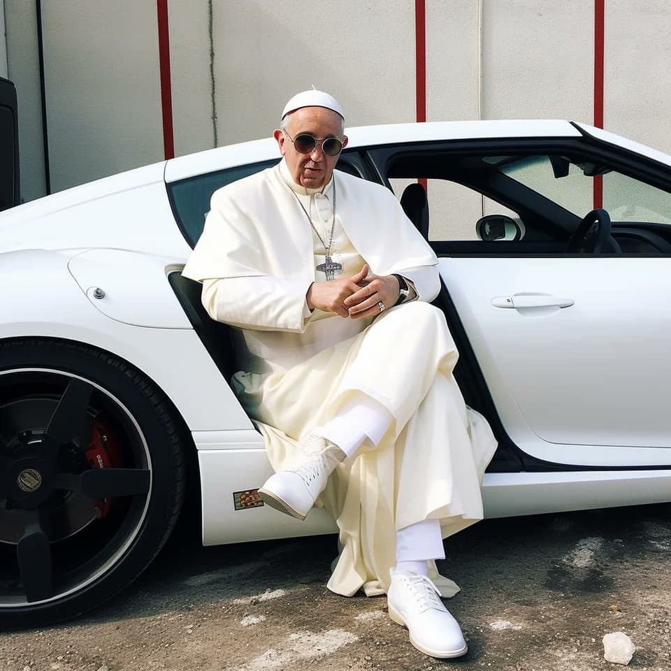 W4GYtAx - Το internet δε μπορεί να σταματήσει να φτιάχνει AI φωτογραφίες του Πάπα Φραγκίσκου!