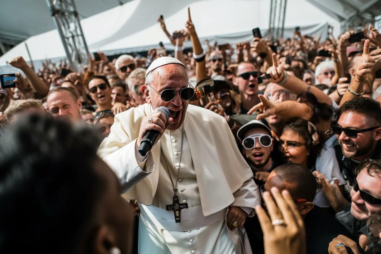 qBXHRSO - Το internet δε μπορεί να σταματήσει να φτιάχνει AI φωτογραφίες του Πάπα Φραγκίσκου!