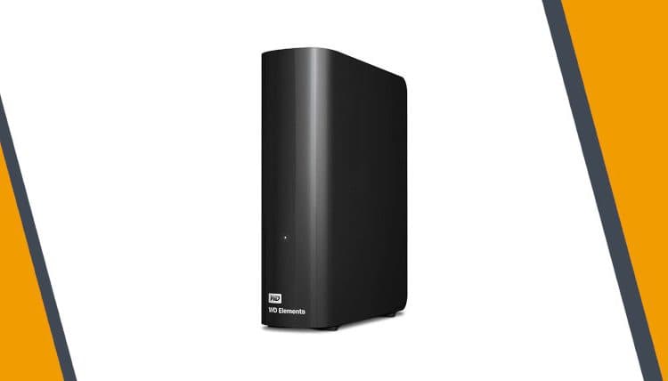 The WD elements hard drive