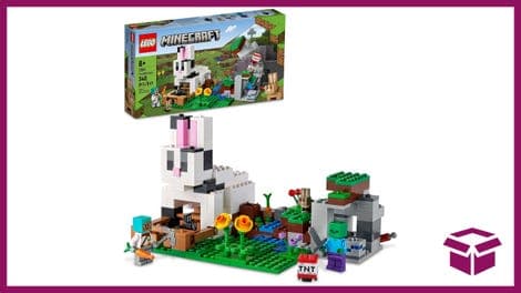Σετ φάρμας LEGO Minecraft Rabbit Ranch House