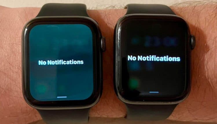Ορισμένοι χρήστες Apple Watch παραπονιούνται για περίεργη πράσινη απόχρωση οθόνης μετά την ενημέρωση του watchOS 9.5
