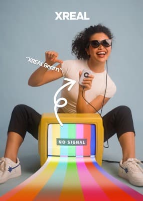 Το Xreal Beam υποστηρίζει ενσύρματη και ασύρματη κοινή χρήση οθόνης