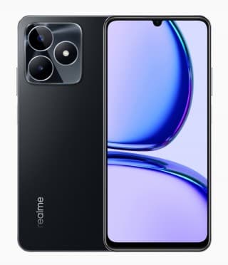 Realme C53 σε Mighty Black