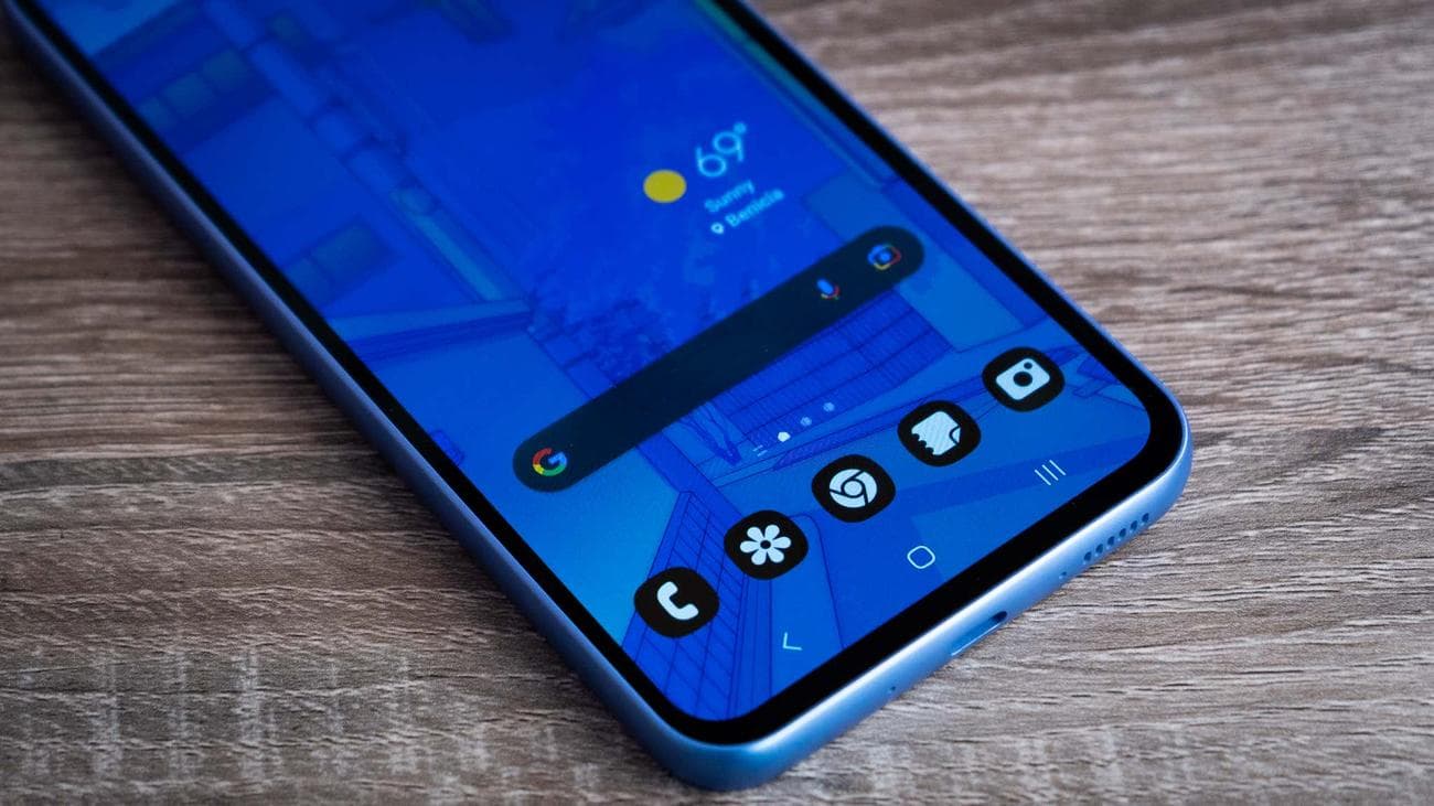 Μια φωτογραφία του Galaxy A54