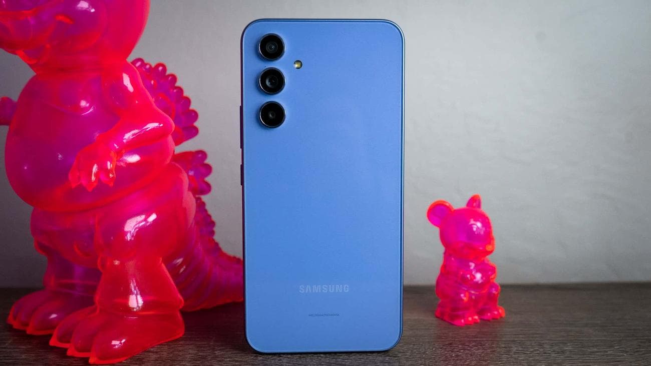 Μια φωτογραφία του Galaxy A54