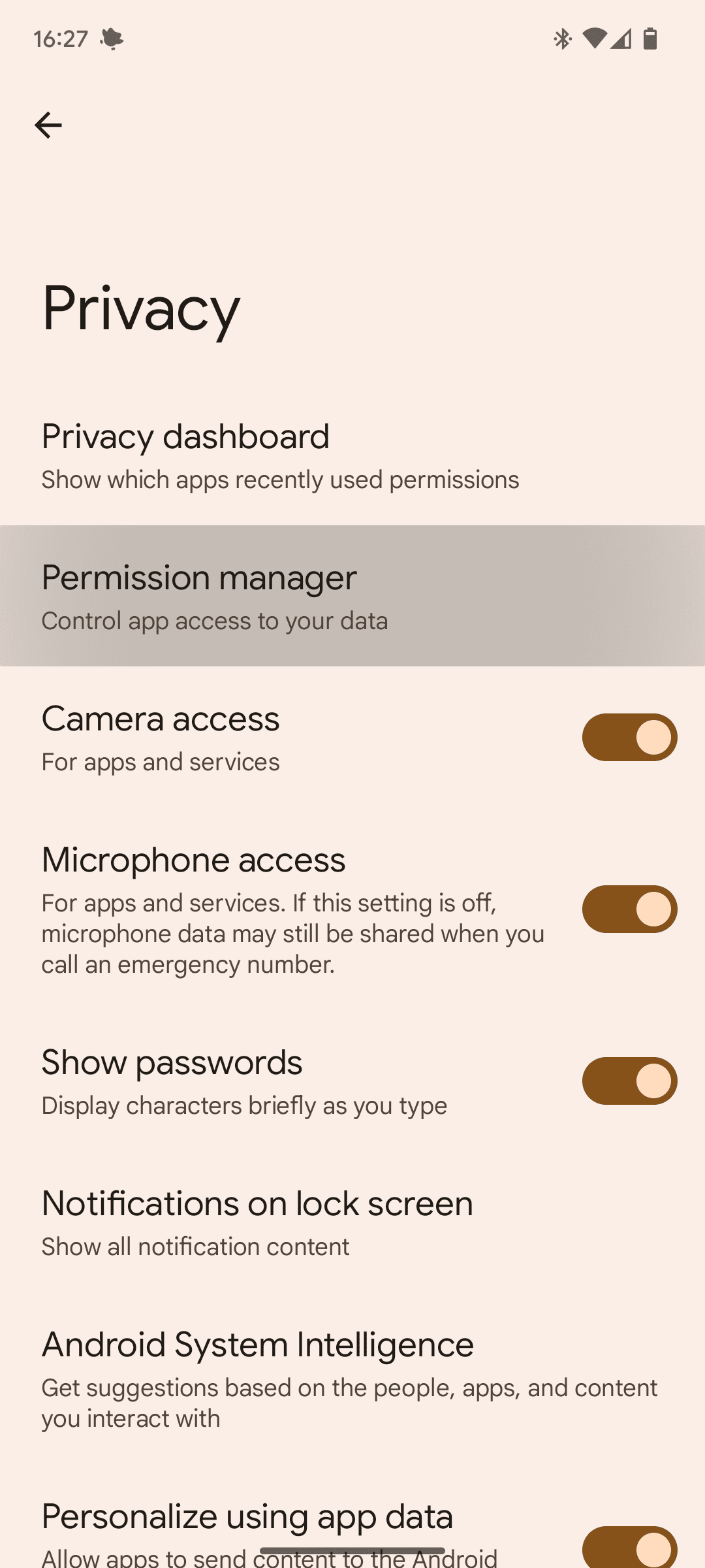 Change location permission 1