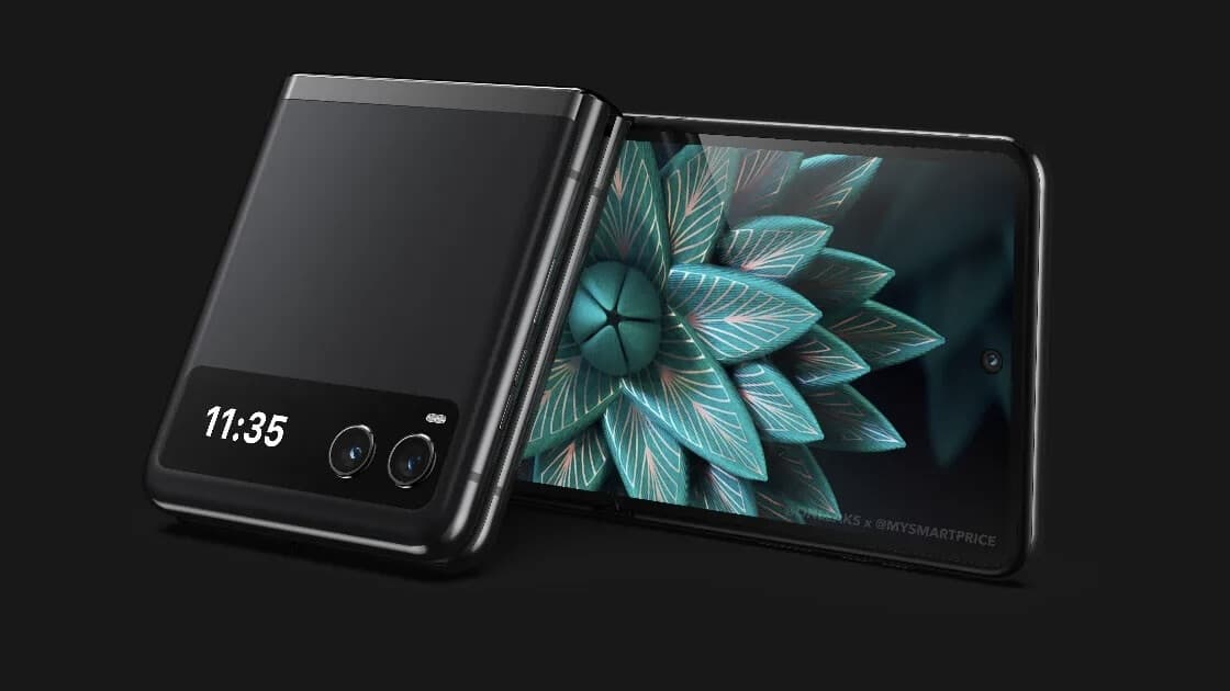 Moto Razr 40, Image Credit - @OnLeaks x @MySmartPrice - Moto Razr 40: Το πρώτο προσιτό αναδιπλούμενο;