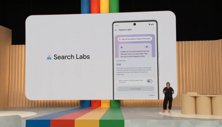 Google IO 2023 search labs