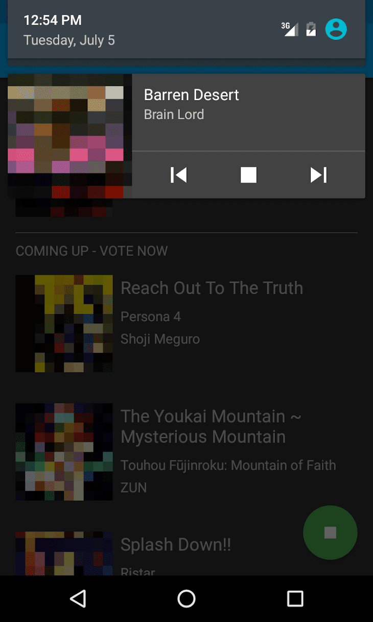 Player for Rainwave android auto roundup (1)