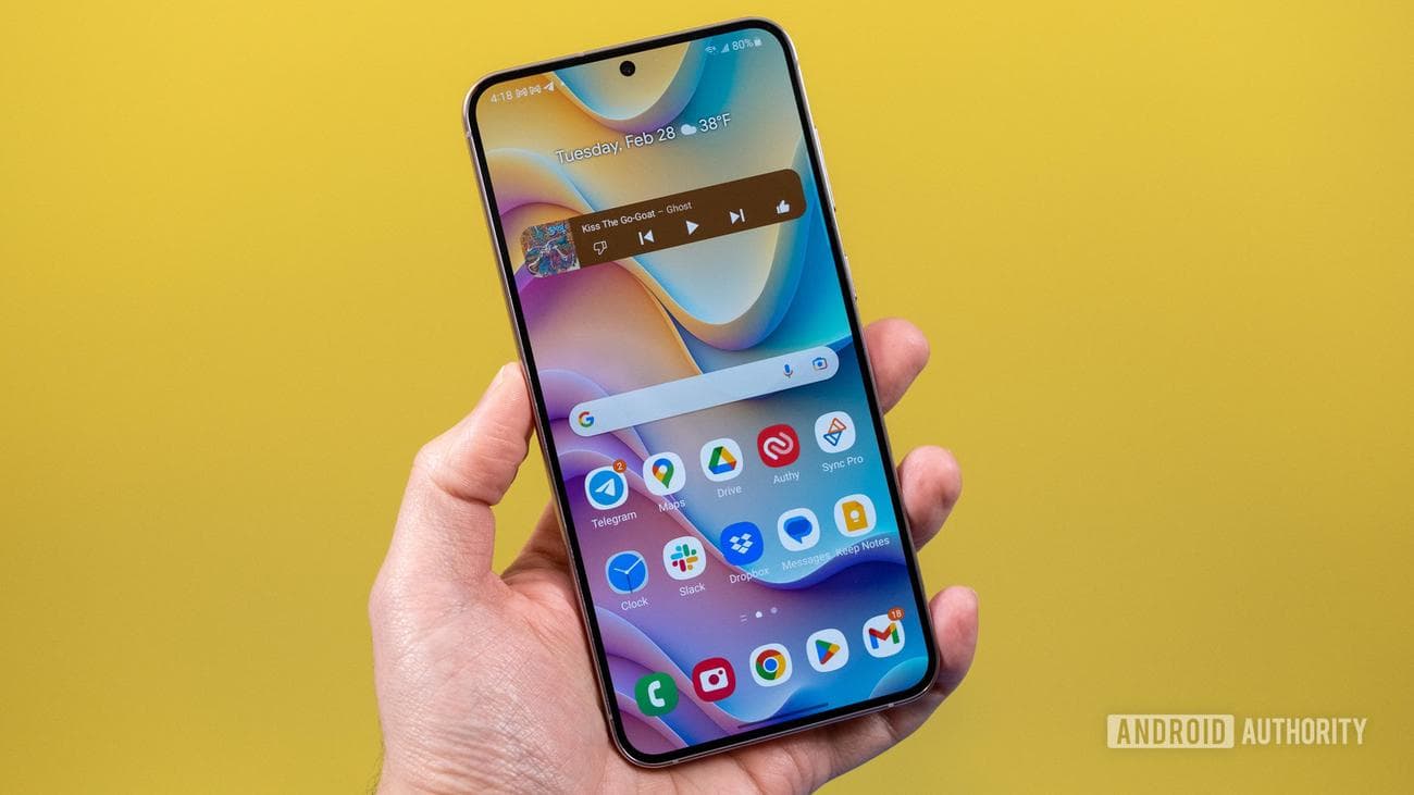 samsung galaxy S23 plus μπροστά