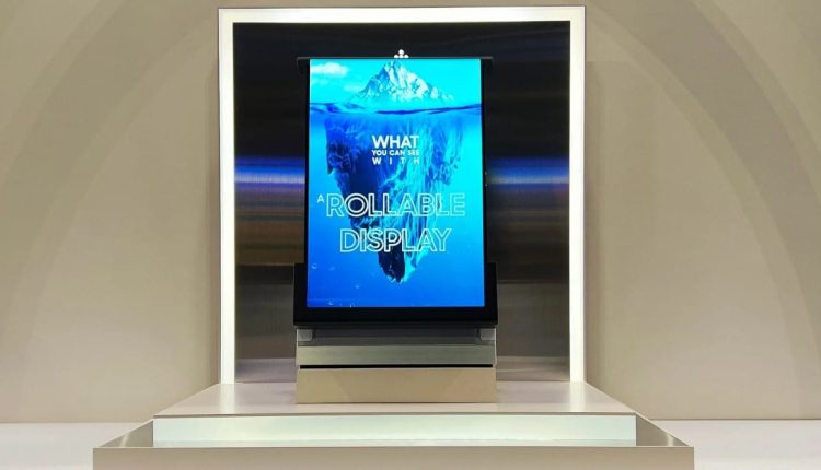 Samsung, Samsung: Αποκαλύπτει ένα rollable πάνελ OLED 12,4″