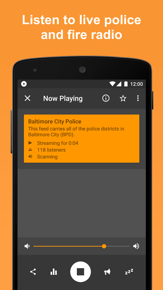 Scanner Radio - Police Scanner android auto roundup