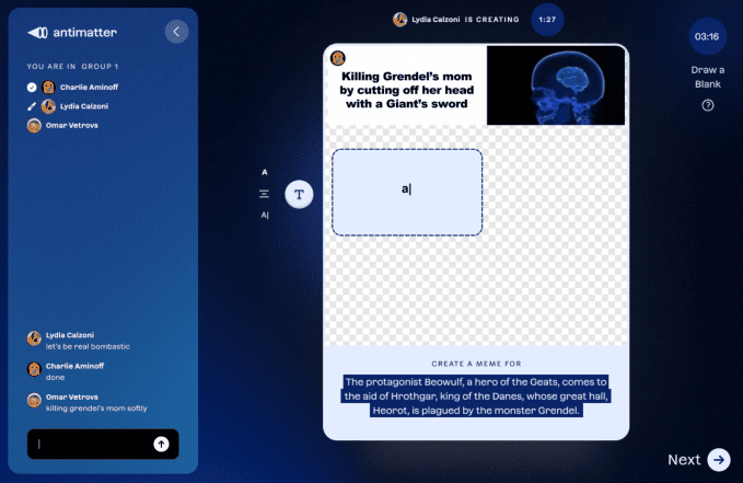 Η αντιύλη χρησιμοποιεί μιμίδια για να μετατρέψει μαθητές C σε μαθητές C+