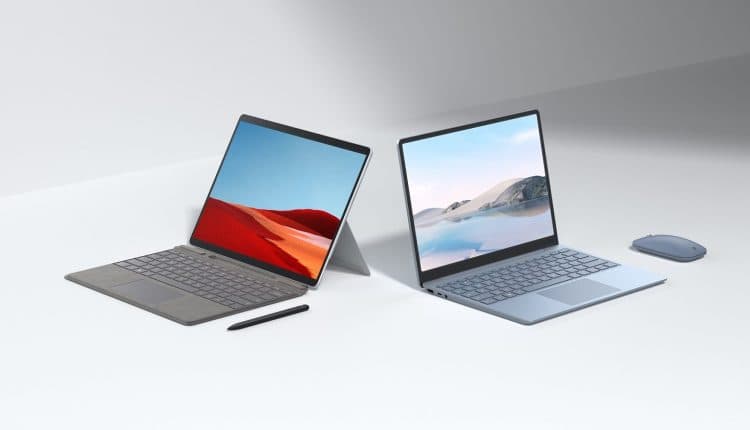 Microsoft Surface laptops