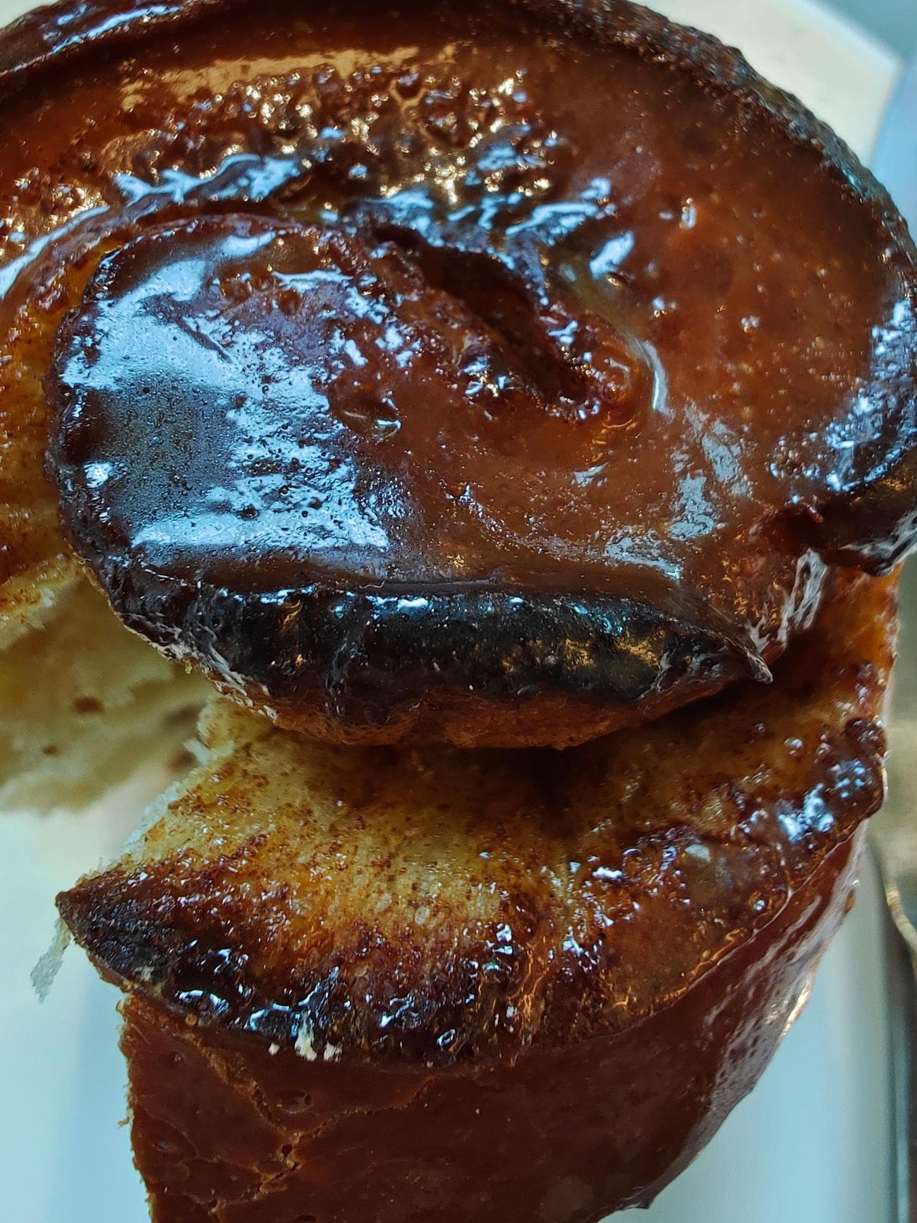 Φωτογραφία ζαχαροπλαστικής που τραβήχτηκε με μακρο φακό