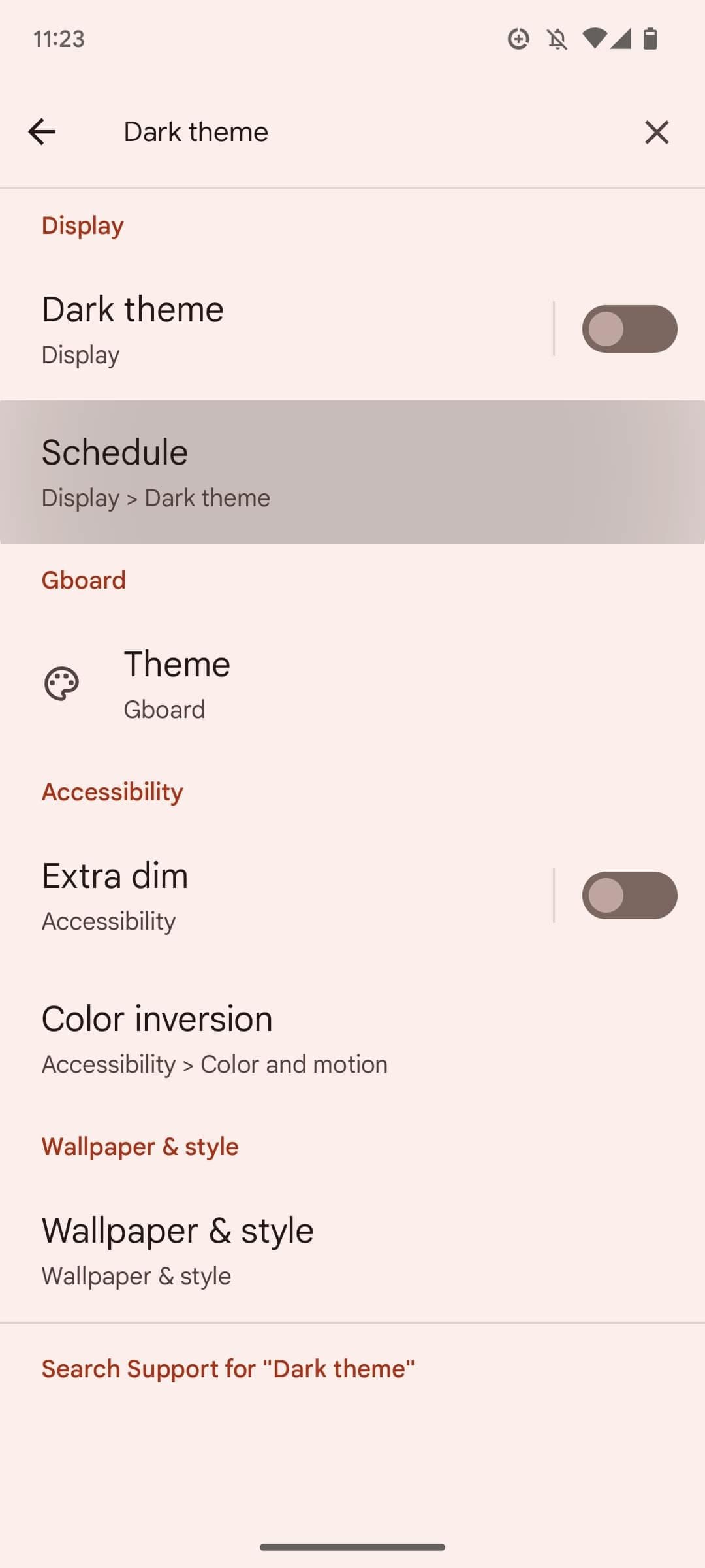 ωράριο ύπνου στο android 13