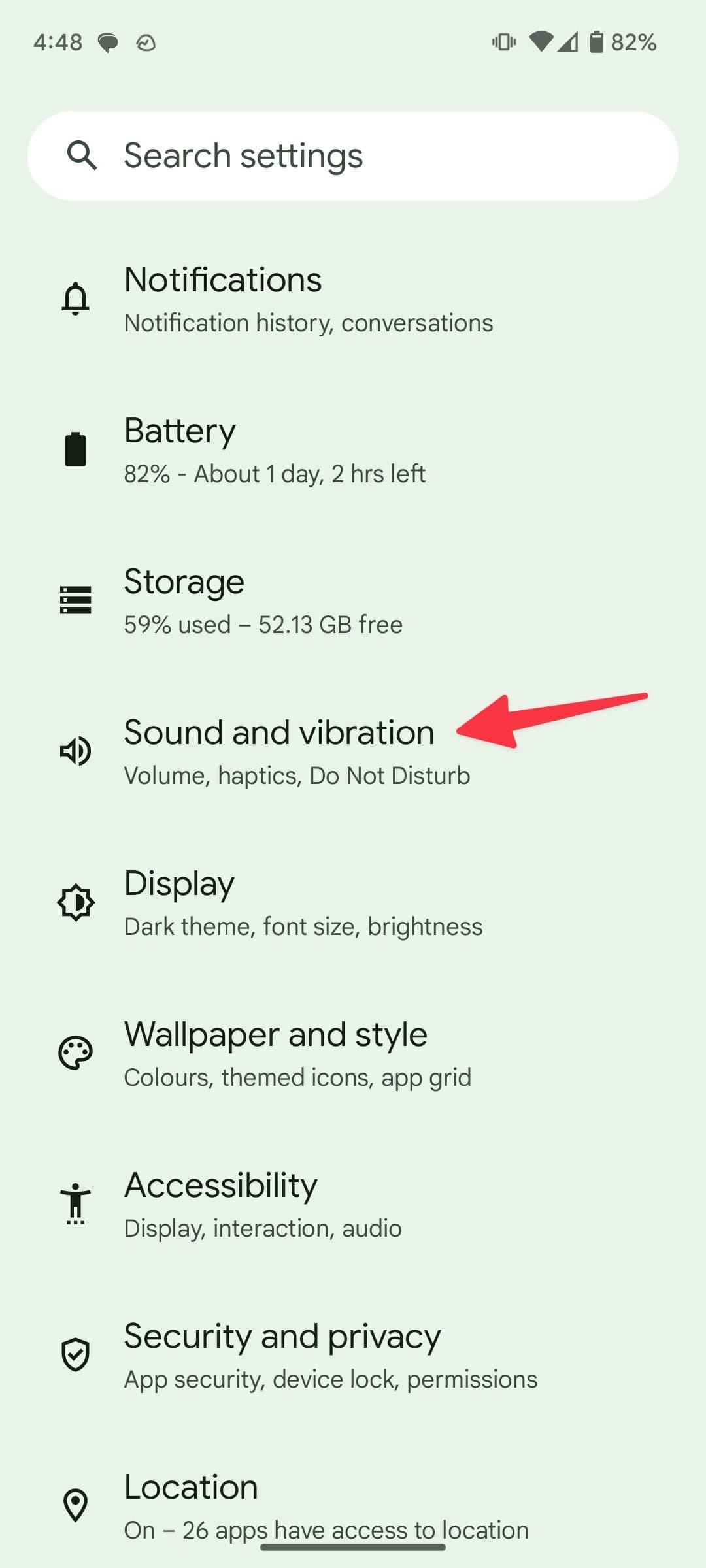 ανοιχτός ήχος και δόνηση