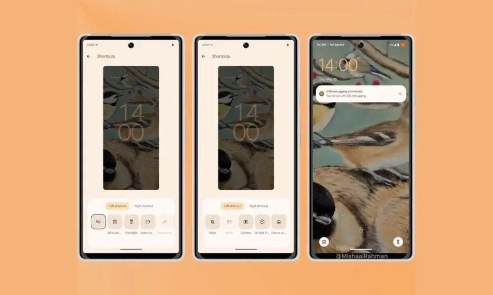 Το Android 14 μπορεί να περιορίζεται σε οκτώ προκαθορισμένες συντομεύσεις οθόνης κλειδώματος

