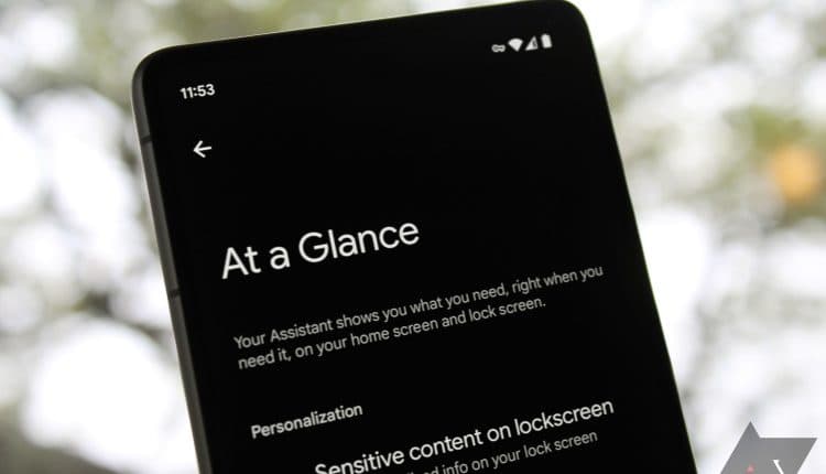 at-a-glance-settings