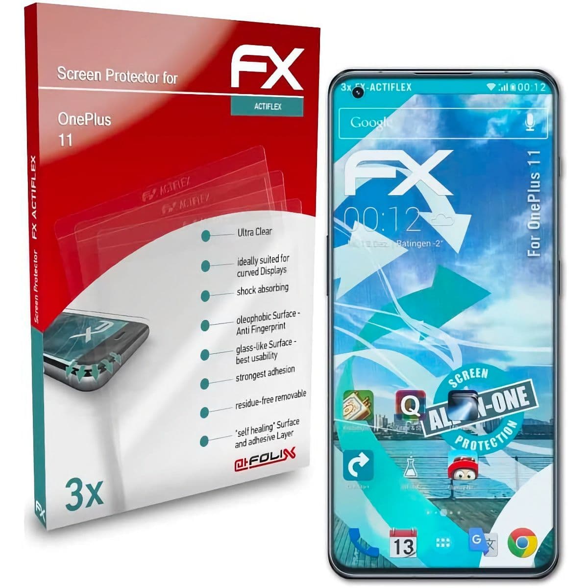 atFoliX Screen Protector για OnePlus 11