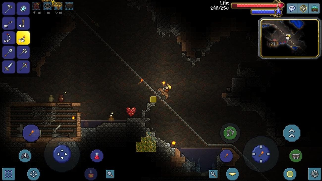 best-nimal-crossing-games-android-terraria-mines