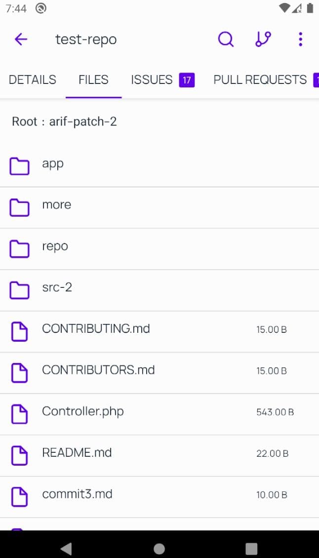 GitHub Alternative - GitNex για Gitea