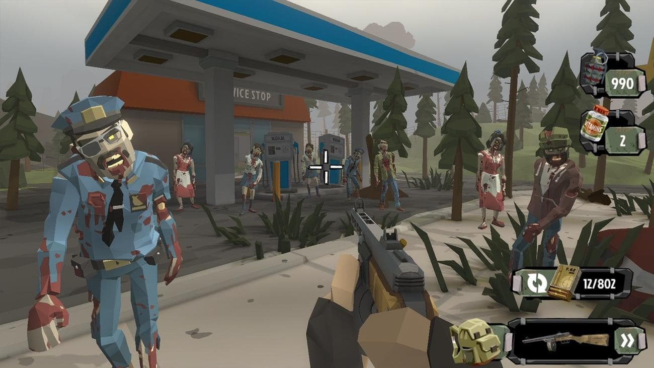 best-zombie-games-android-the-walking-zombie-2-shooter-gas station