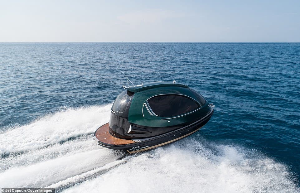 Jet Capsule: Το ωραιότερο γιοτ στον κόσμο έχει σχήμα κάψουλας και μοιάζει να έρχεται από το μέλλον - Εικόνα 11