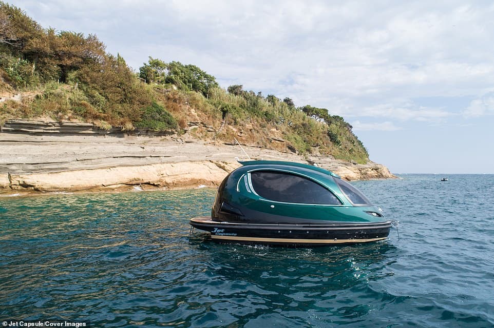 Jet Capsule: Το ωραιότερο γιοτ στον κόσμο έχει σχήμα κάψουλας και μοιάζει να έρχεται από το μέλλον - Εικόνα 13