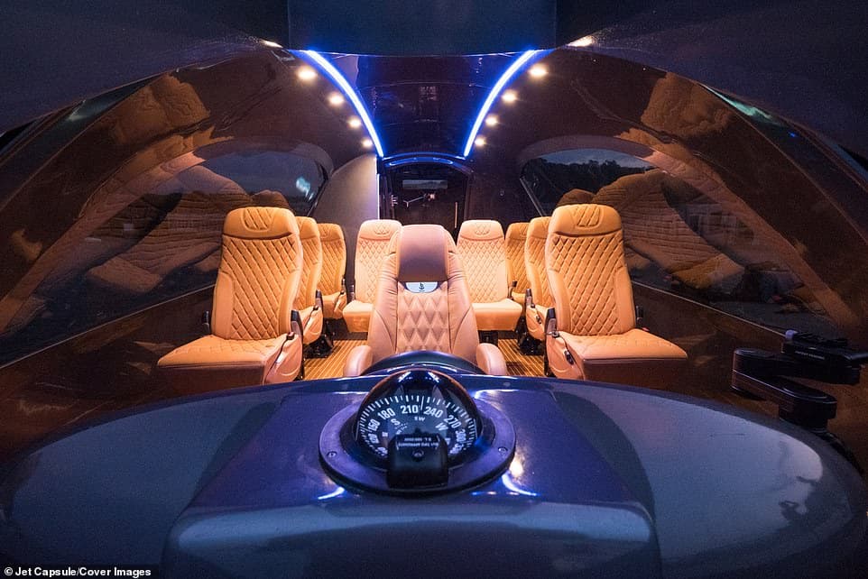 Jet Capsule: Το ωραιότερο γιοτ στον κόσμο έχει σχήμα κάψουλας και μοιάζει να έρχεται από το μέλλον - Εικόνα 3