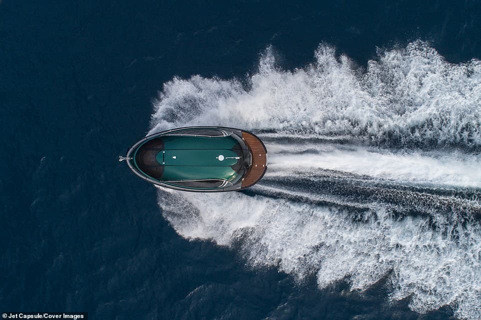 Jet Capsule: Το ωραιότερο γιοτ στον κόσμο έχει σχήμα κάψουλας και μοιάζει να έρχεται από το μέλλον - Εικόνα 5