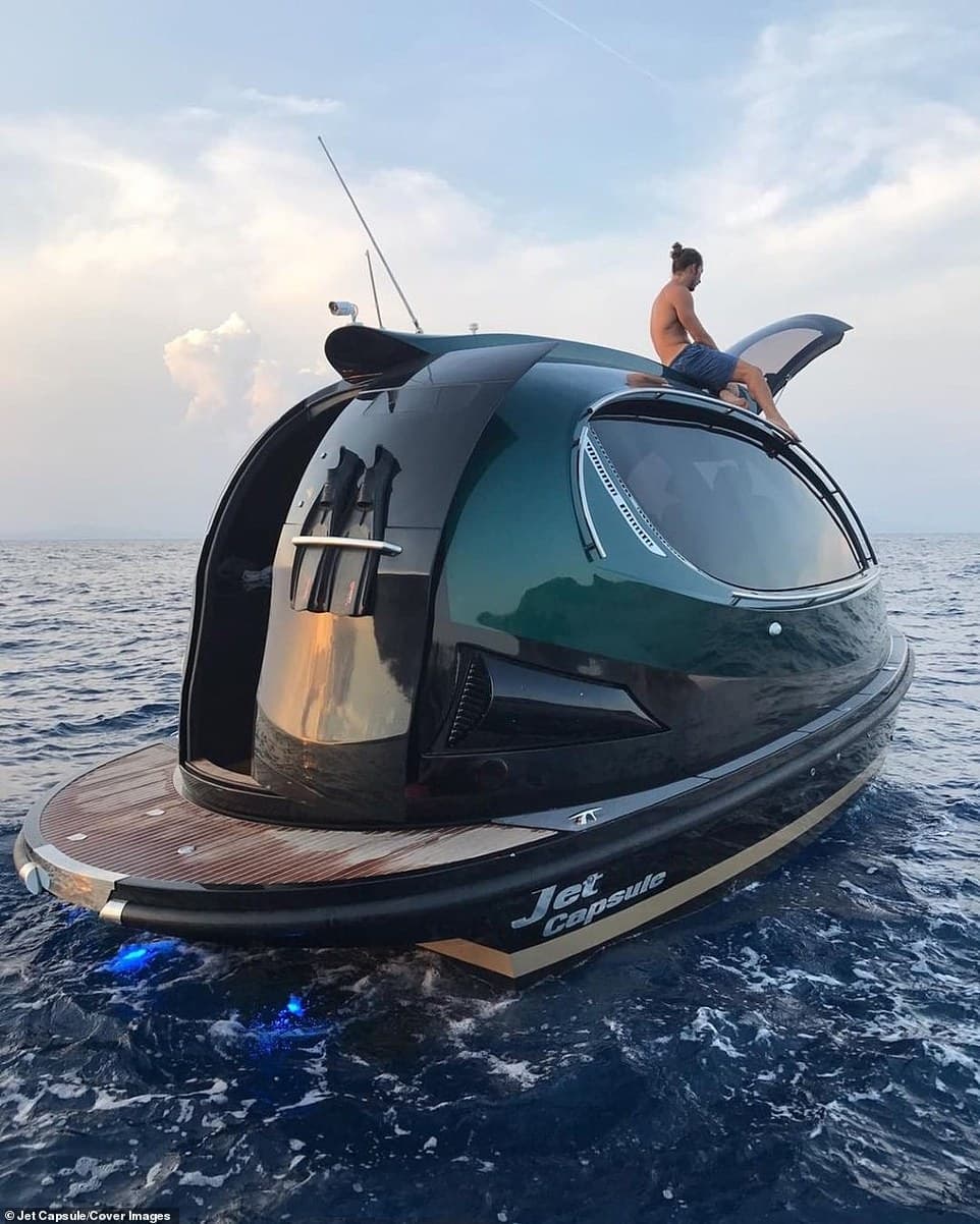 Jet Capsule: Το ωραιότερο γιοτ στον κόσμο έχει σχήμα κάψουλας και μοιάζει να έρχεται από το μέλλον - Εικόνα 6
