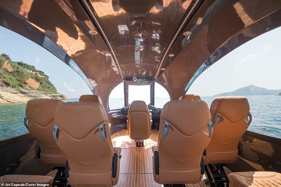 Jet Capsule: Το ωραιότερο γιοτ στον κόσμο έχει σχήμα κάψουλας και μοιάζει να έρχεται από το μέλλον - Εικόνα 8