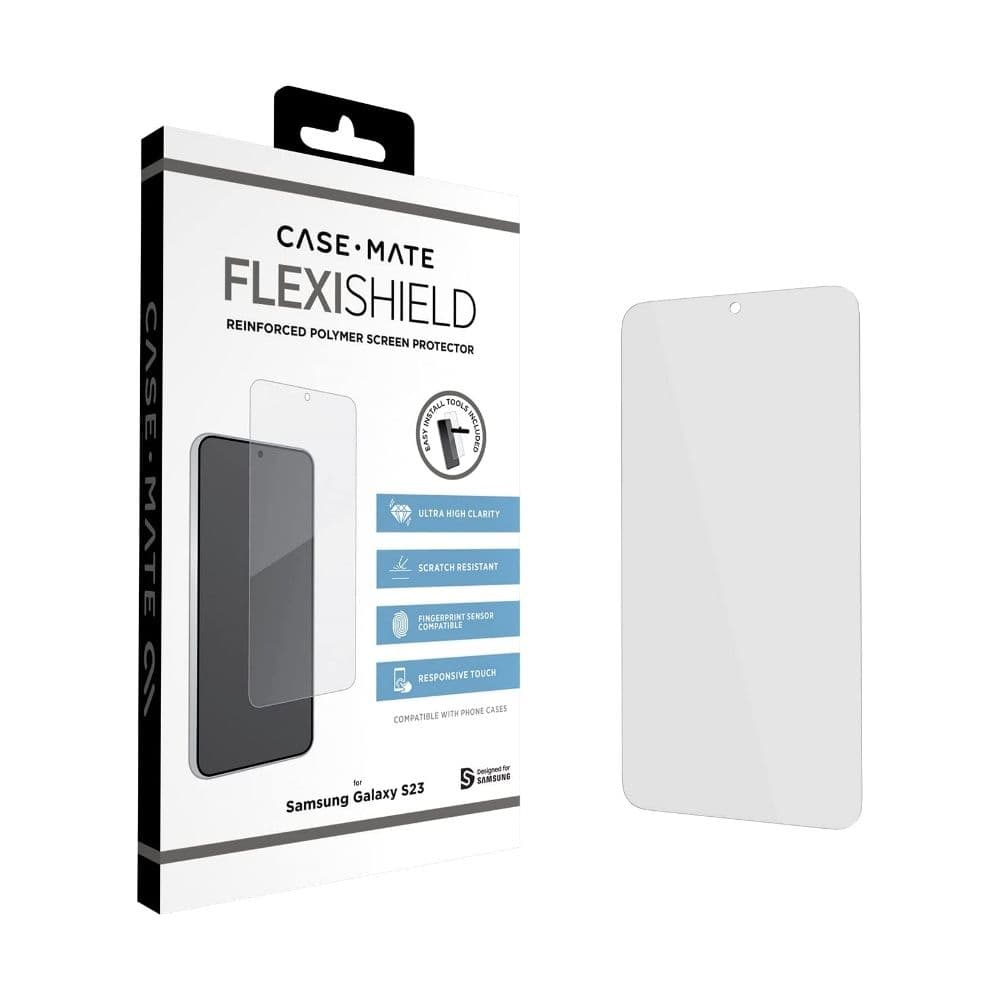 case-mate flexishield galaxy s23 screen protector