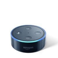 amazon echo dot σε άσπρο φόντο