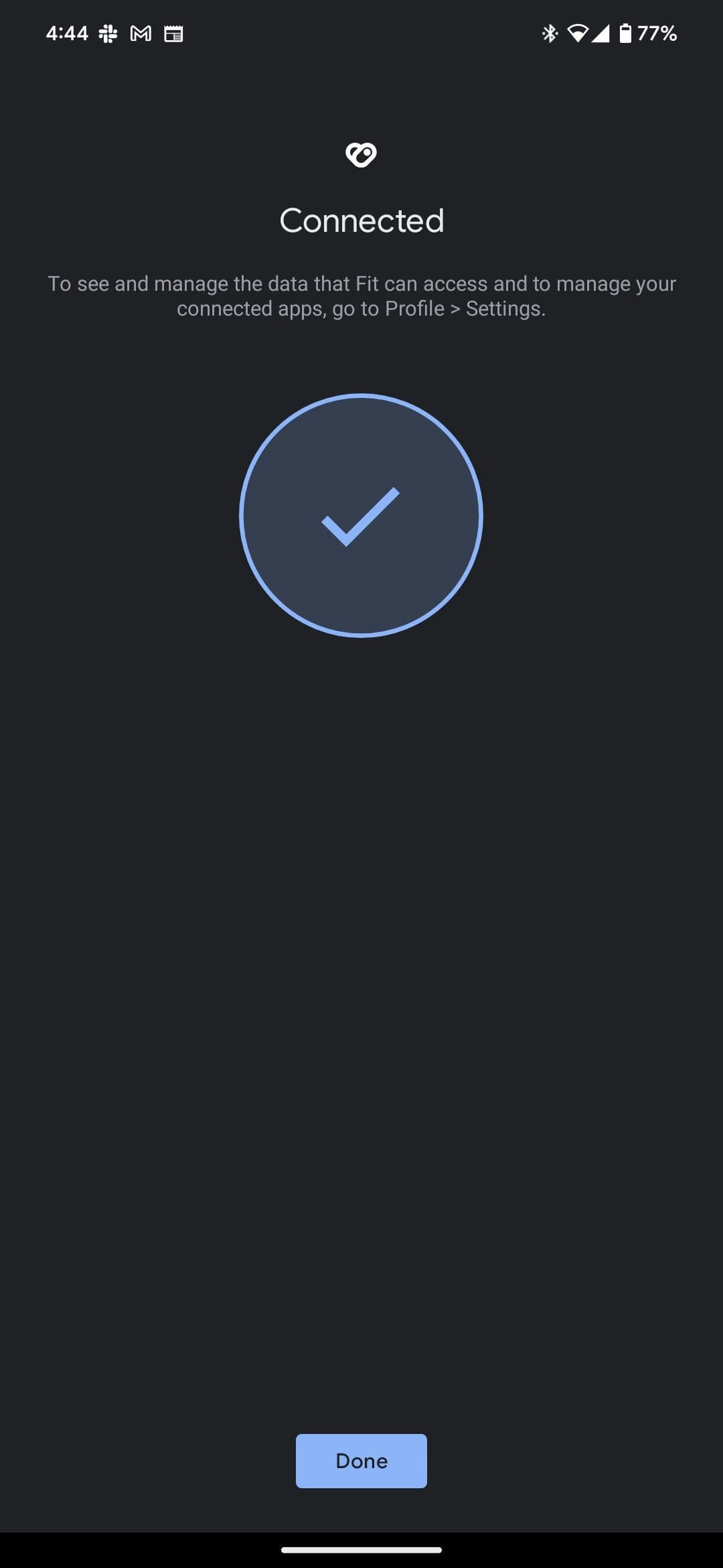 Το Google fit και το Health Connect συνδέθηκαν