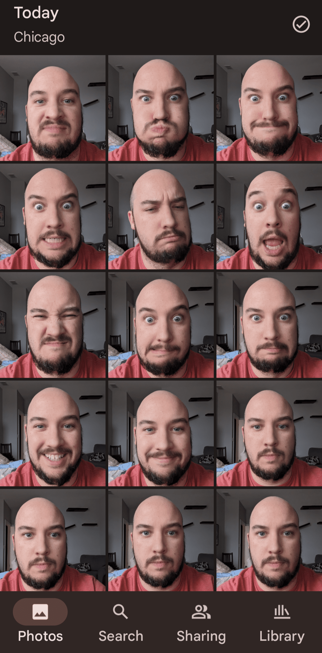 Οι εικόνες στην εφαρμογή Google Photos