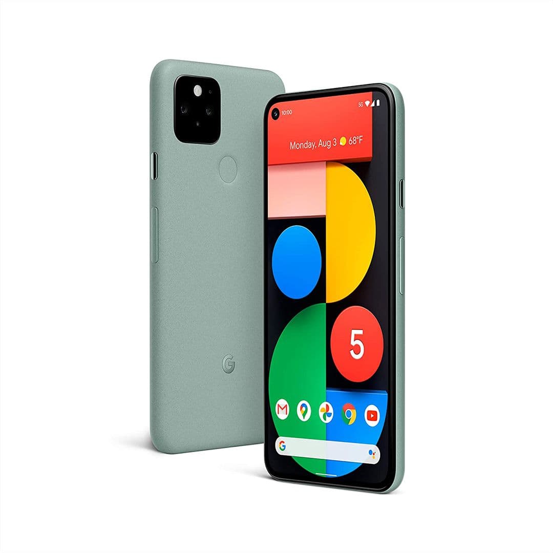 google-pixel-5-εμπρός και πίσω