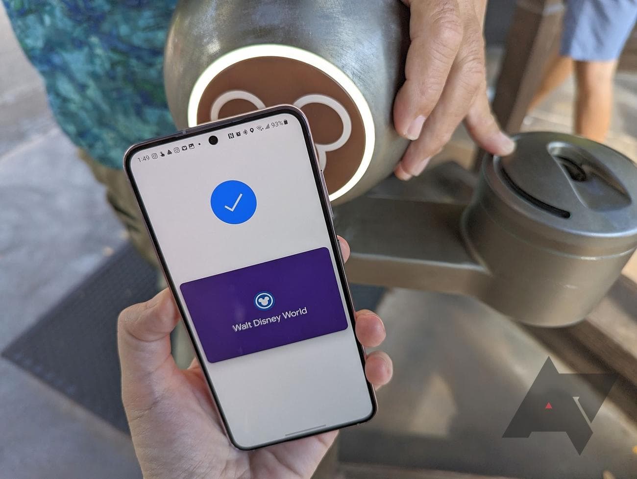 Google Wallet saved passes on the Samsung Galaxy S23