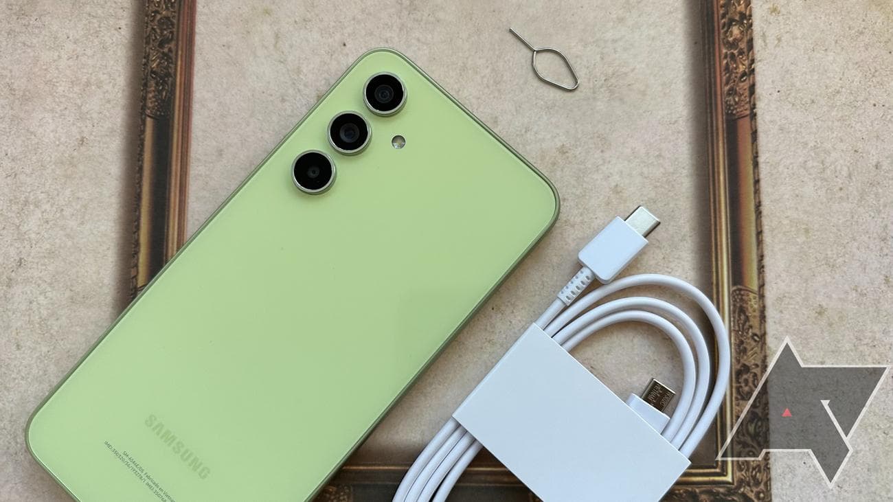 Αποσυσκευασία περιεχομένου του Samsung Galaxy A54