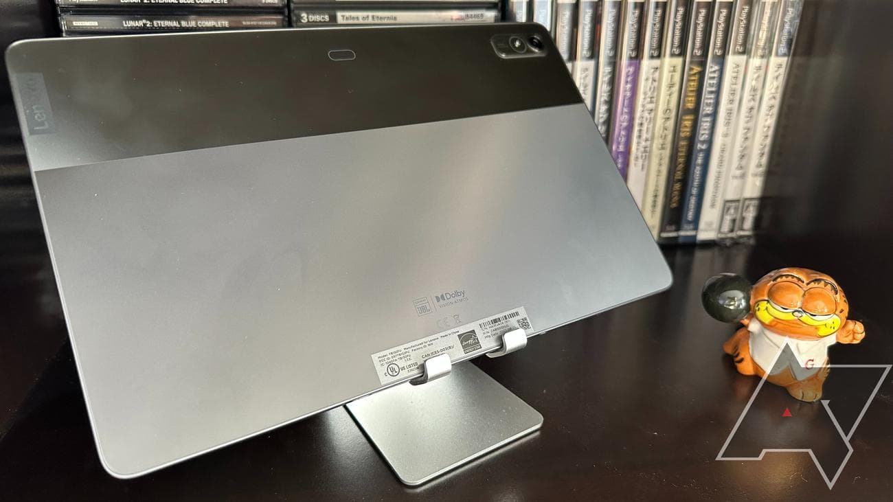 Lenovo P11 Pro Gen 2 on a stand