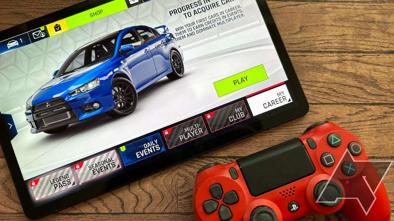 Gaming image on the Lenovo P11 Pro Gen 2